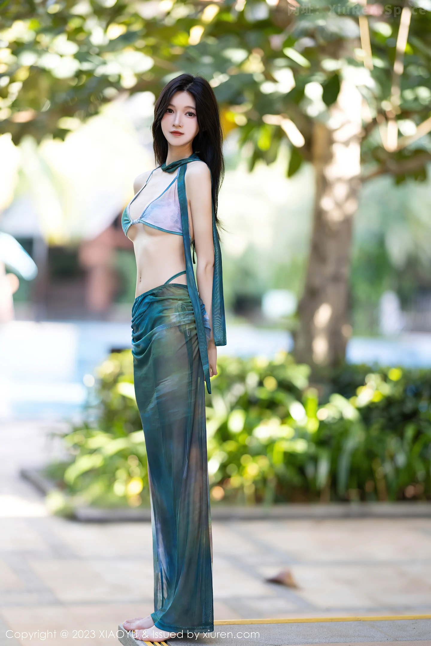 图片[2]-[XiaoYu画语界]Vol.1146 模特程程程性感墨绿色比基尼+红色开胸服饰秀曼妙身姿诱惑写真86P-秀人网官方网站